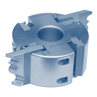 Serrated back cutter block